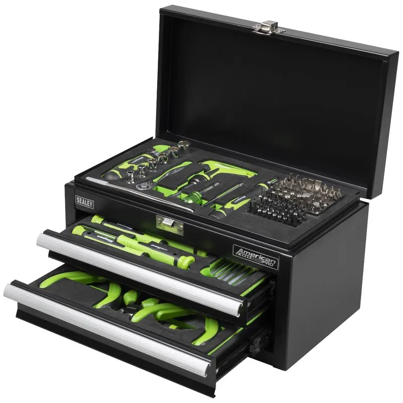 Siegen 111 Piece Hand Tool Kit in Mini Tool Chest