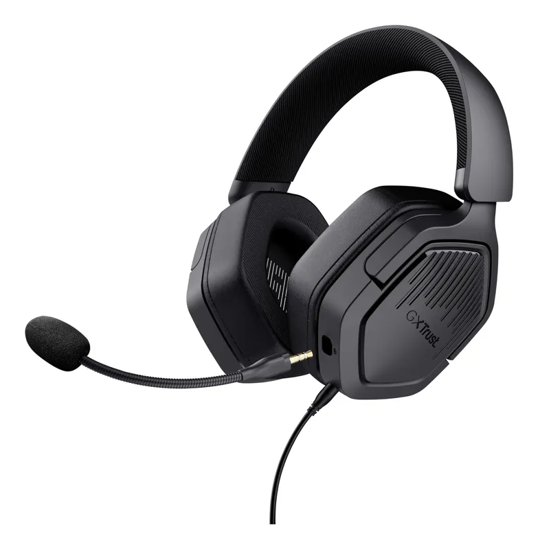Trust GXT 492 Carus Wired Stereo Gaming Headset - Black