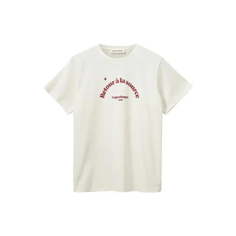 Printed T-shirt Back to the Source Women Sofie Schnoor Zenasw