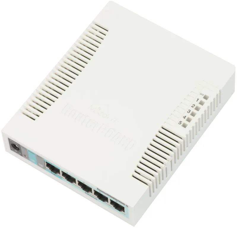 Mikrotik RB260GS Gigabit Ethernet (10/100/1000) Power over Ethernet (P