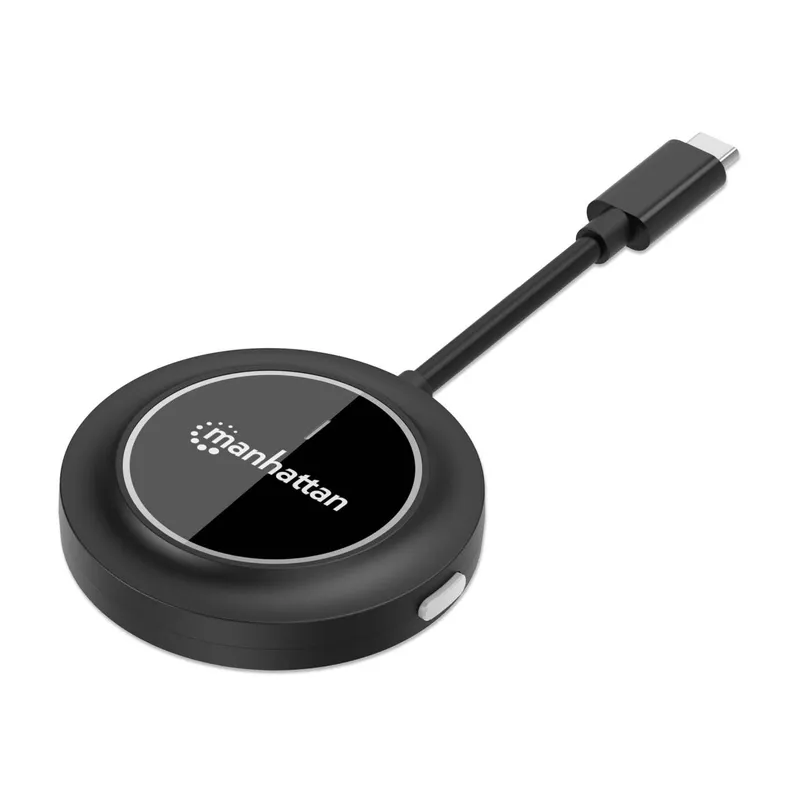 Manhattan 1080p Wireless HDMI Display Adapter with USB-C Transmitter.