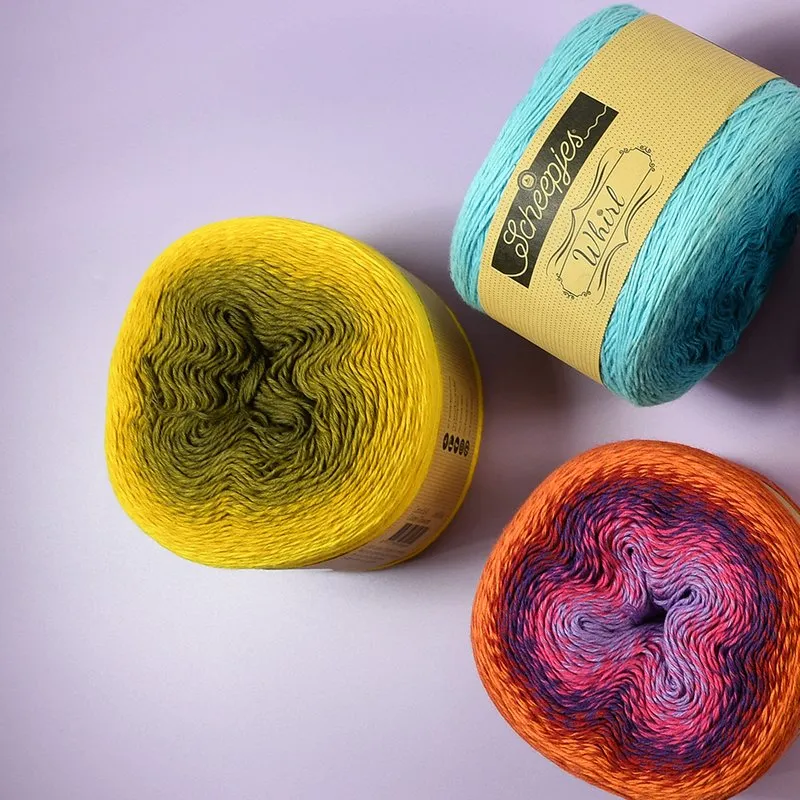 Scheepjes Whirl 4ply The Ombre Collection 557 Coral Catastrophe 215-225g