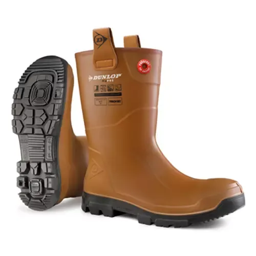 Dunlop Purofort RigPRO Unisex Adult Brown