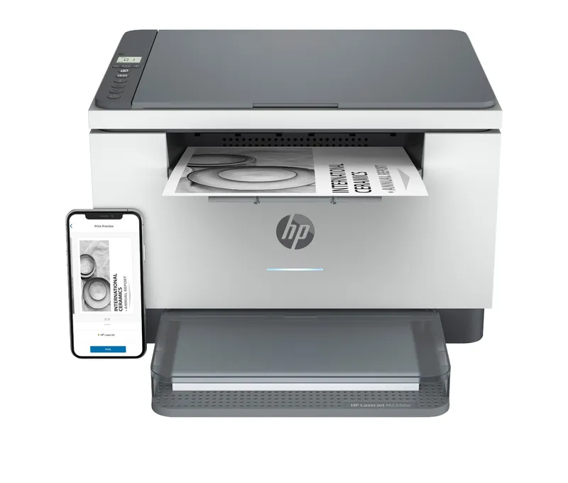 HP LaserJet M234dw Wireless Multifunction Black and white Printer. Cop