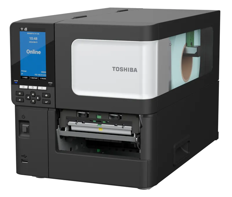 Toshiba BX420T 300dpi 4inch Wide Industrial Label Printer