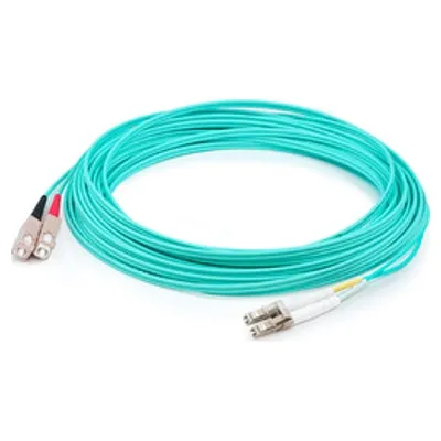 AddOn Networks ADD-SC-LC-1M5OM3LZ fibre optic cable 1 m LOMM OM3 Aqua
