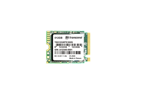 Transcend MTE300S 512 GB M.2 PCI Express 3.0 NVMe 3D NAND