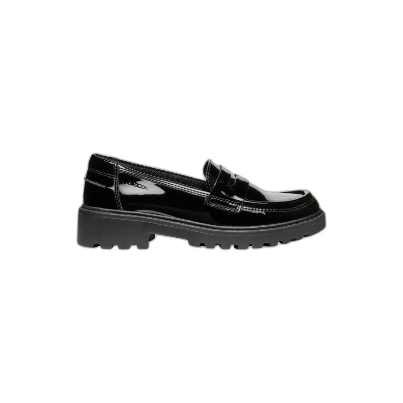 Women's moccasins Geox Casey Synt Pat