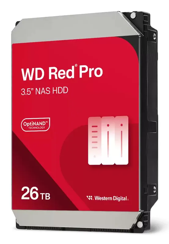 Western Digital Red Pro 26 TB 3.5" SATA 7200 RPM Internal NAS Hard Drive