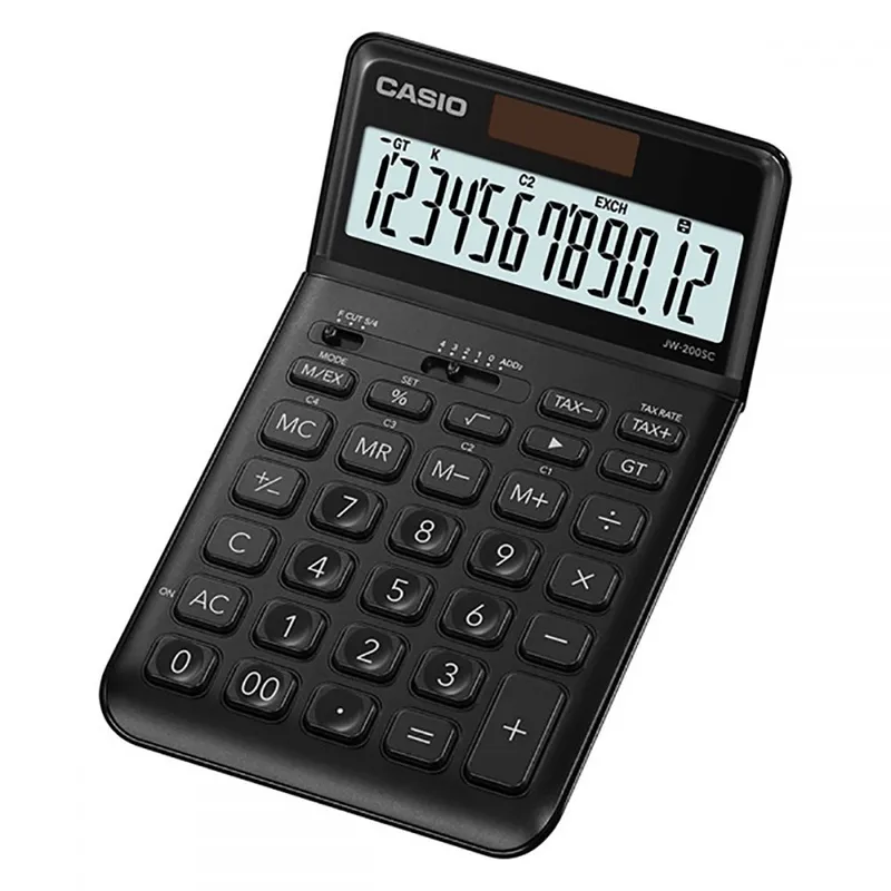 Casio JW-200SC-BK calculator Desktop Basic Black
