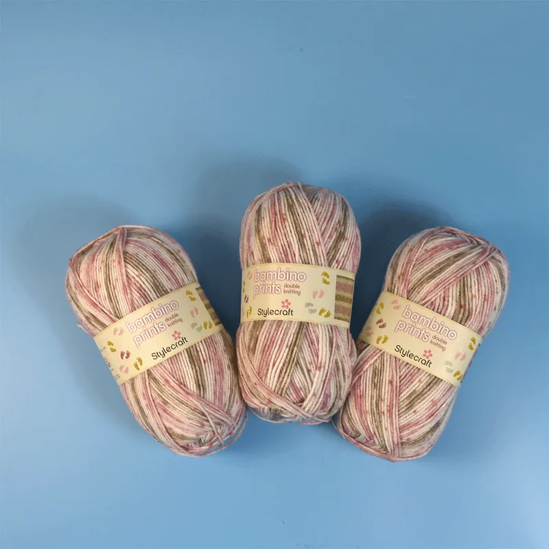 Stylecraft Bambino Prints DK Value Pack - 3 x 100g Balls Hopscotch 3760 300g