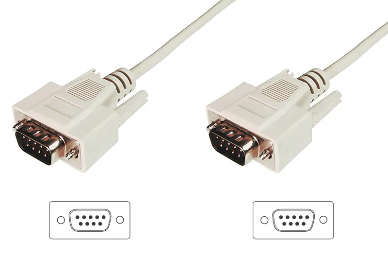 Digitus Datatransfer connection cable. D-Sub9/M - D-Sub9/M
