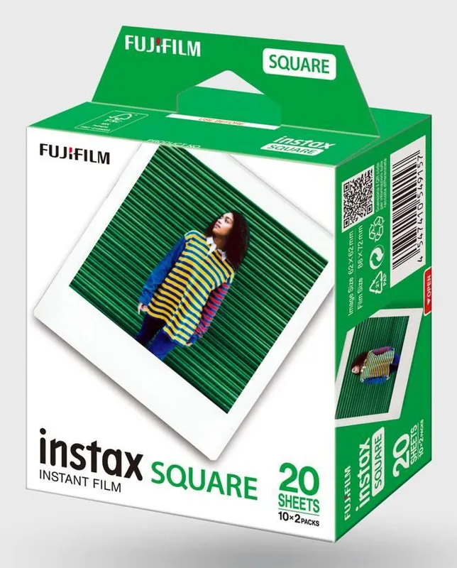 Fujifilm instax SQUARE Film instant picture film 20 pc(s) 86 x 54 mm