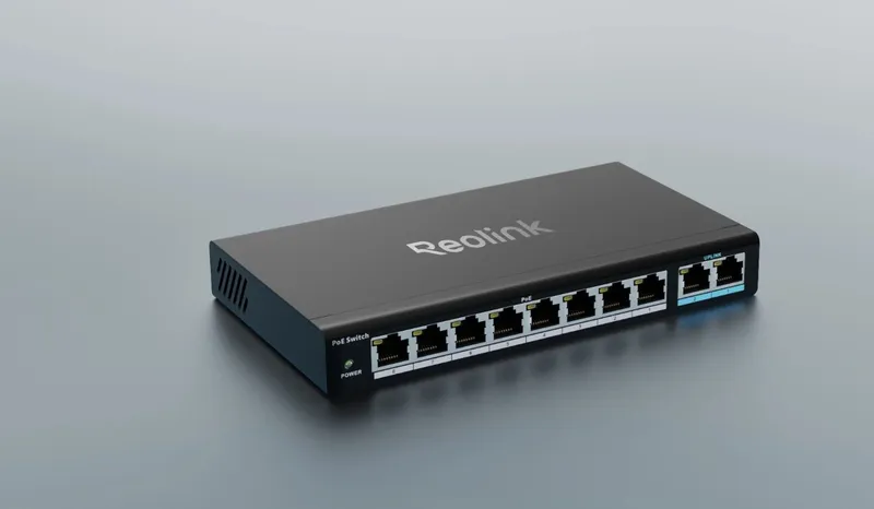 Reolink 8 PORT POE SWITCH 120W Unmanaged Gigabit Ethernet (10/100/1000