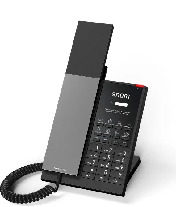 Snom HD350W IP phone Black Wi-Fi