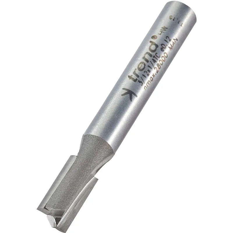 Trend Professional Two Flute Straight Router Cutter