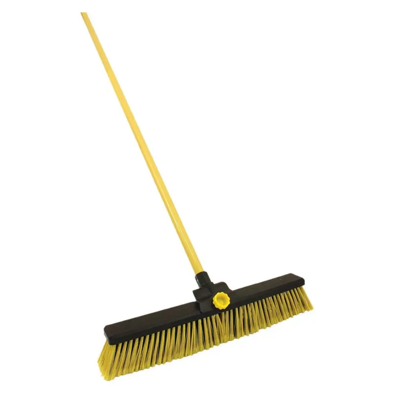 4Trade Heavy Duty Broom with Handle
