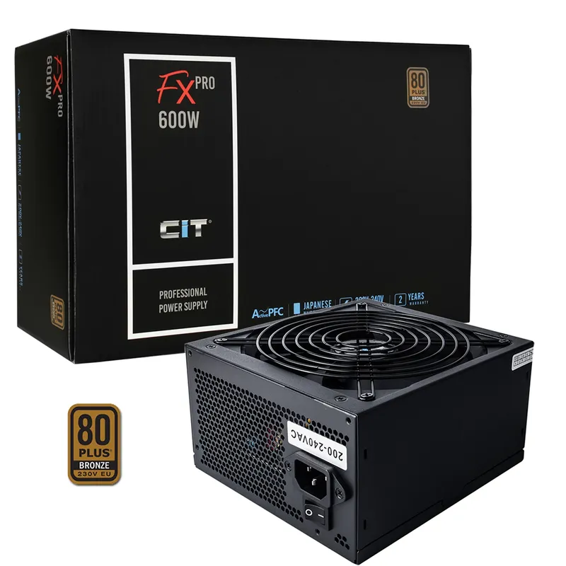 CiT FX Pro 600 W 200 - 240 V 47 - 63 Hz 6 A Active 18 A