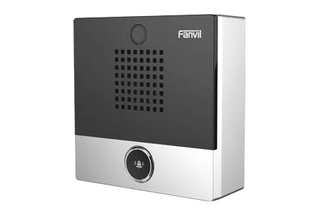 Fanvil I10S audio intercom system Black. Metallic