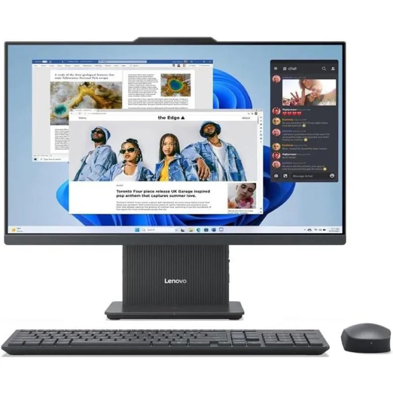 Refurbished Lenovo IdeaCentre AIO 3 24IRH9 Intel Core i5-13420H 8GB RAM 512GB SSD Windows 11 Pro All-In-One Desktop PC