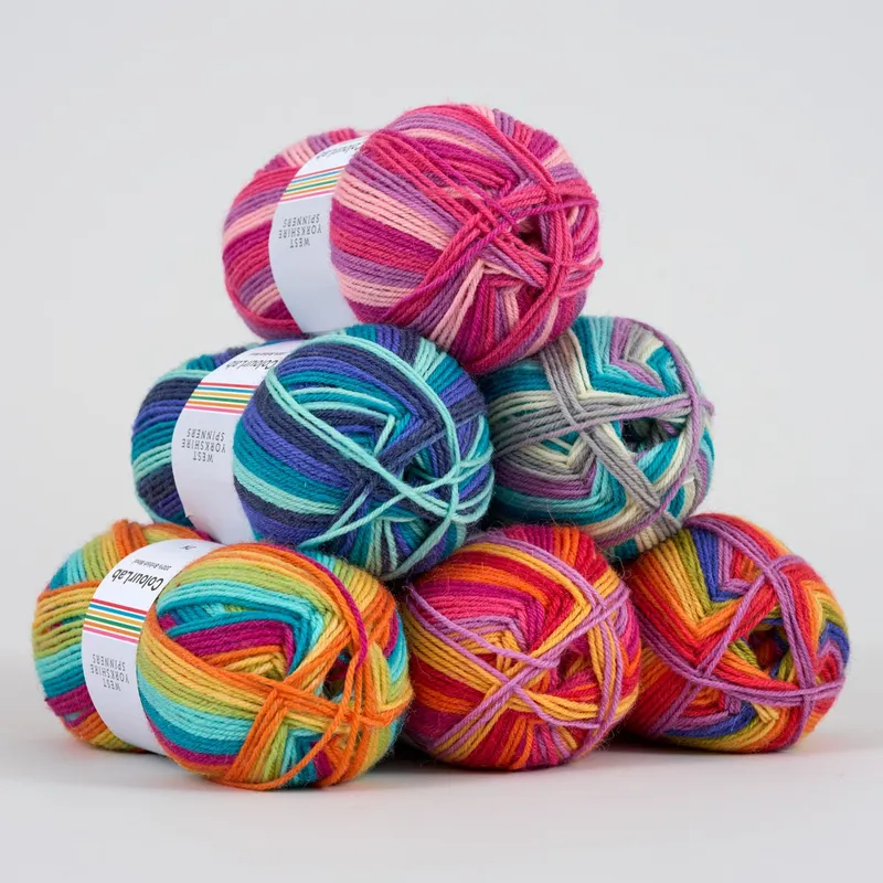West Yorkshire Spinners ColourLab DK Yarn Fern Green 1207 100g