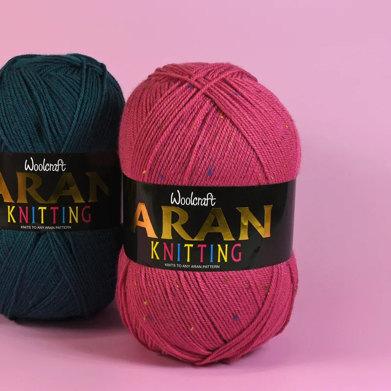 Woolcraft Aran with Wool Yarn Peat 898 400g