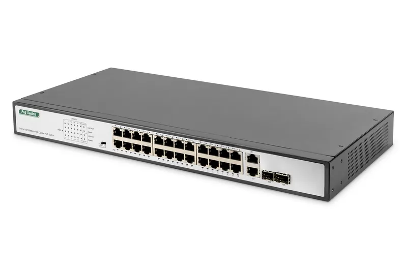 Digitus DN-95343 network switch Unmanaged Fast Ethernet (10/100) Power
