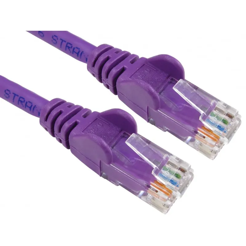 Cables Direct 10m Economy Gigabit Networking Cable - Violet