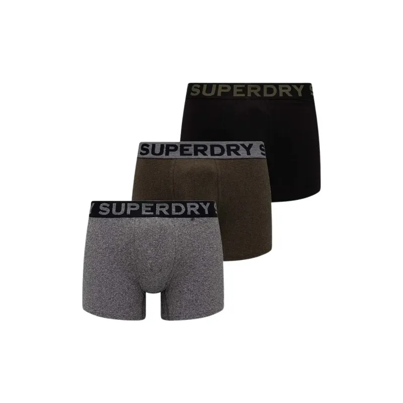 Organic cotton boxer boxer Superdry (x3)