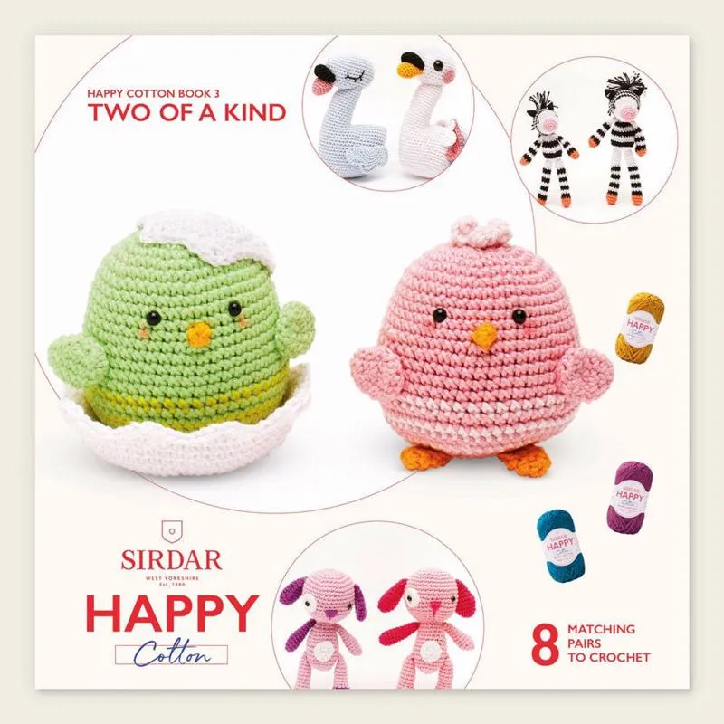 Sirdar Happy Cotton Book 3 - Two of a Kind