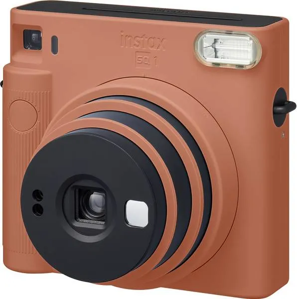 Fujifilm Instax Square SQ1 Instant Camera - Terracotta Orange - Camera Only