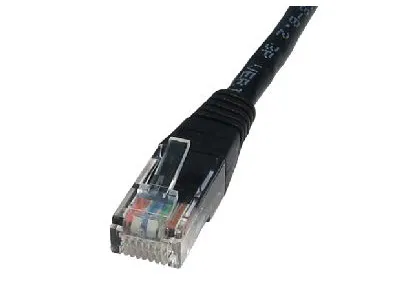Cables Direct 10m Cat5e networking cable Black