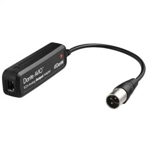 Monacor ADP-DAO-0X1 audio cable RJ-45 XLR (3-pin) Black