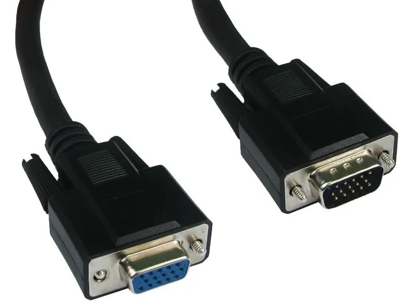Cables Direct SVGA 20m M-F VGA cable VGA (D-Sub) Black