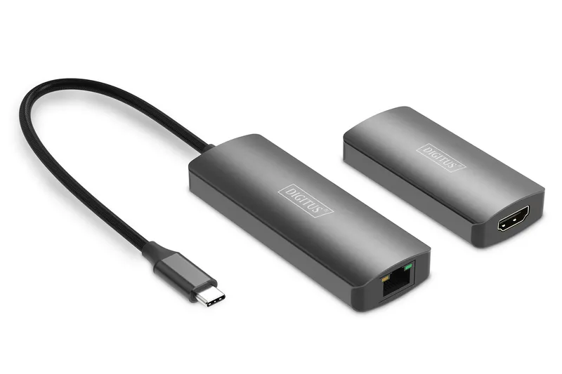 Digitus 4K video extender (USB-C - HDMI). 30 m