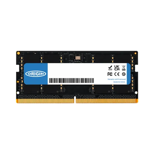 Origin Storage 32GB DDR5 5600MHz SODIMM 2Rx8 Non-ECC 1.1V (Kit of 2)