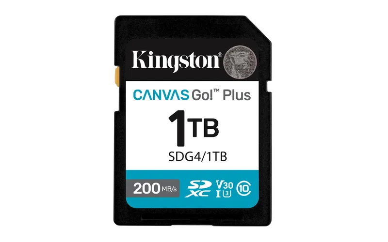 Kingston Technology Canvas Go! Plus 1TB SDXC Canvas Go Plus Gen4 200MB