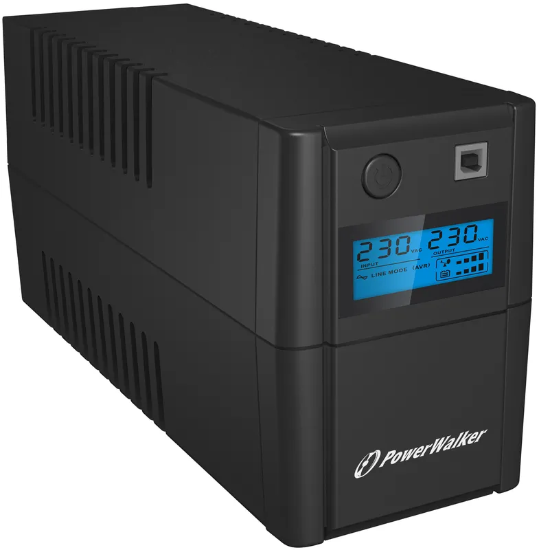 PowerWalker VI 850 SHL Schuko uninterruptible power supply (UPS) Line-