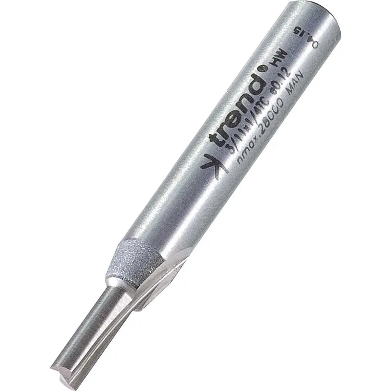 Trend Professional Two Flute Straight Router Cutter