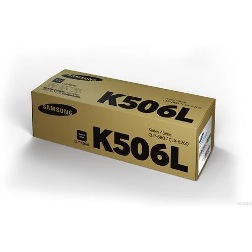 Samsung CLT-K506L High-Yield Black Original Toner Cartridge