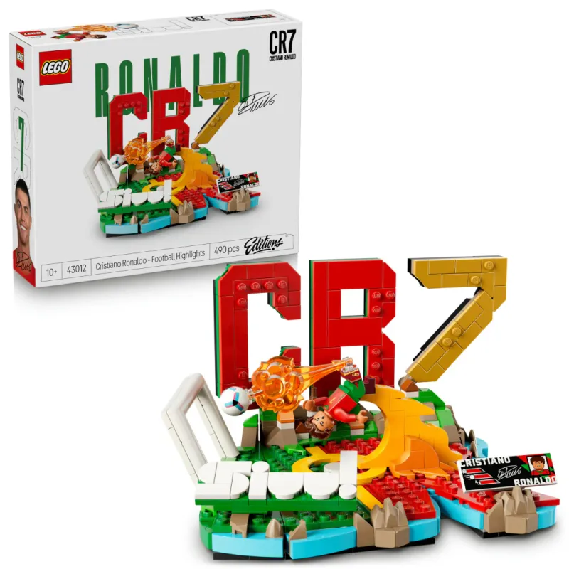 LEGO Editions Cristiano Ronaldo Football Highlights 43012