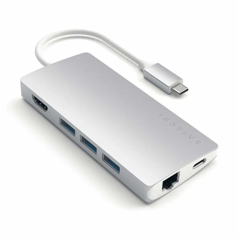 Satechi ST-TCMA2S laptop dock/port replicator USB 3.2 Gen 1 (3.1 Gen 1