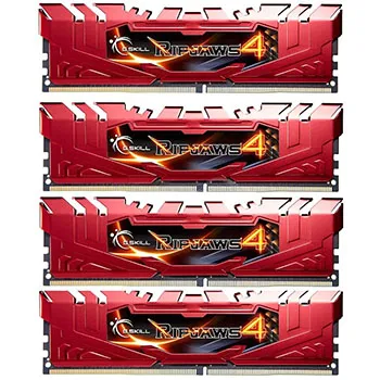G.Skill Ripjaws 4 F4-2400C15Q-32GRR memory module 32 GB 4 x 8 GB DDR4 288-pin DIMM