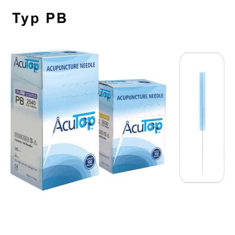 Surgical steel acupuncture needle AcuTop (x100)