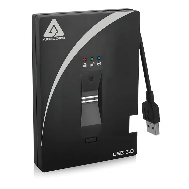 Apricorn 256GB Aegis Bio 3.0 SSD Black