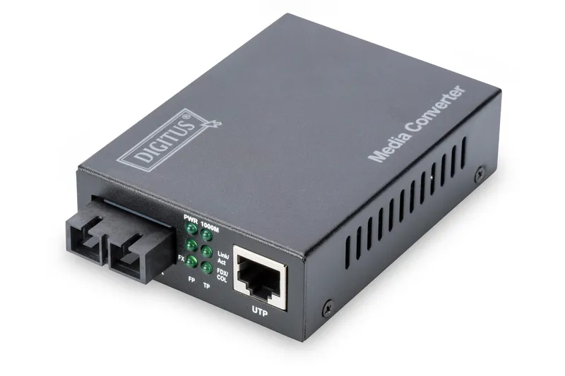 Digitus Gigabit Media Converter. RJ45 / SC