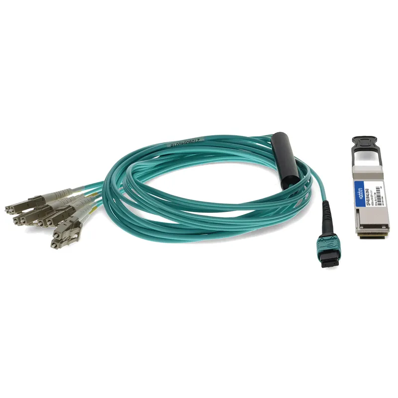 AddOn Networks QSFP-40G-SR4-4LC-2M-AO InfiniBand/fibre optic cable MPO