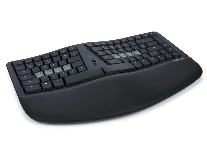 Kinesis Ergonomic mWave for Windows Bluetooth Mechanical Keyboard for