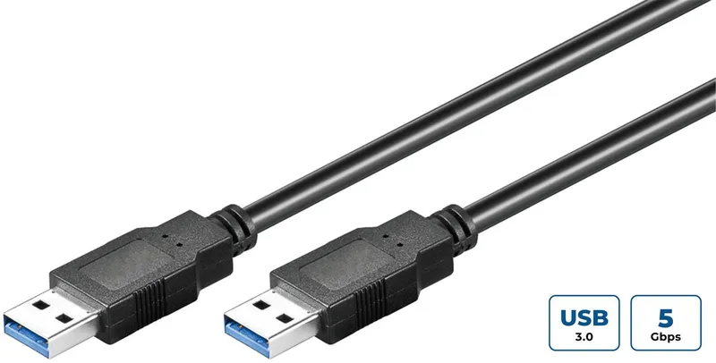 Microconnect USB3.0AA2B USB cable USB 3.2 Gen 1 (3.1 Gen 1) 2 m USB A