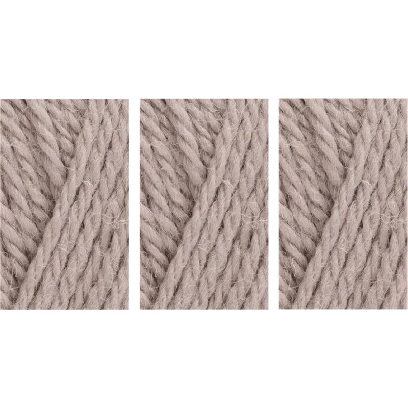 West Yorkshire Spinners ColourLab Aran Yarn Value Pack 3x100g Biscotti Beige 1178 300g